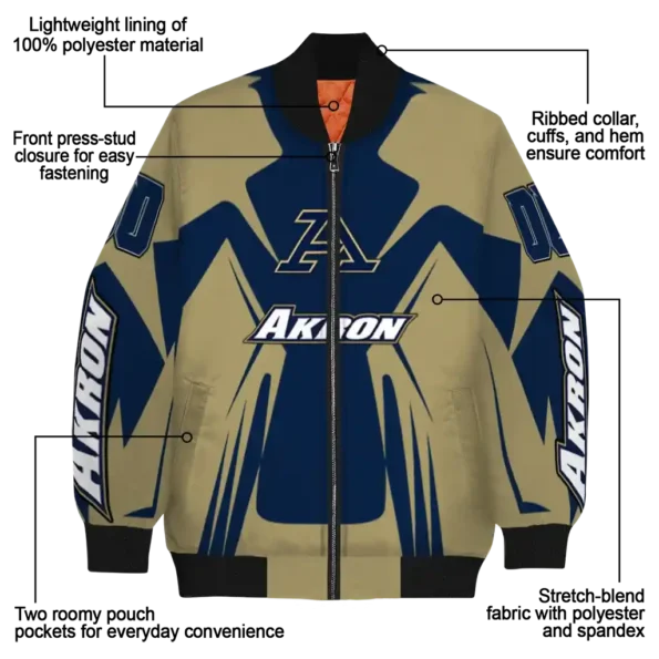 Akron20Zips20NCAAZone Jacket 5 Bomber 1.webp