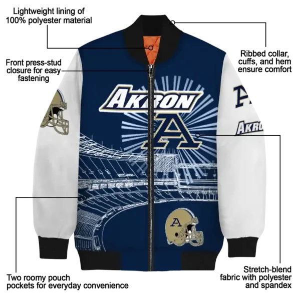 Akron20Zips20NCAAZone Jacket 5 Bomber 12.webp
