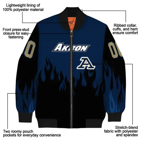 Akron20Zips20NCAAZone Jacket 5 Bomber.webp
