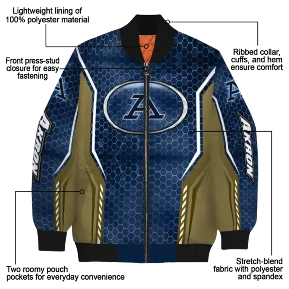 Akron20Zips20NCAAZone Jacket 5 Bomber 9.webp