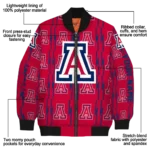 Arizona20Wildcats20NCAAZone Jacket 1 Bomber 15.webp