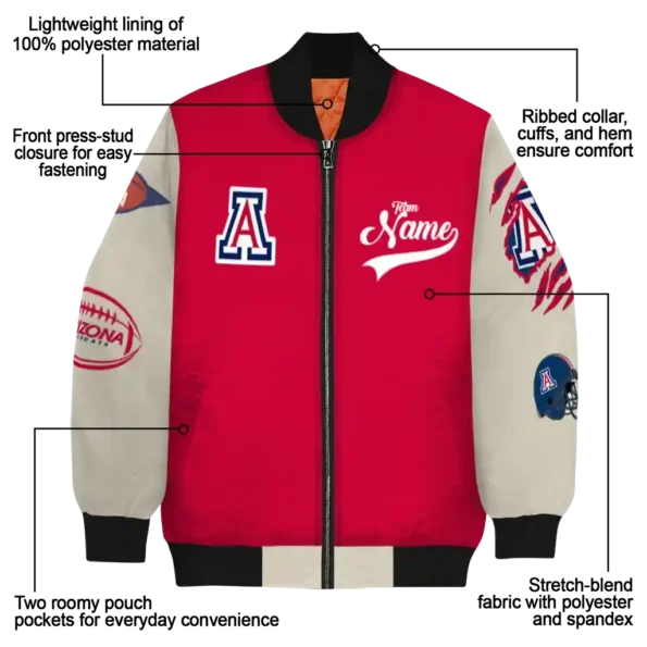 Arizona20Wildcats20NCAAZone Jacket 5 Bomber 2.webp