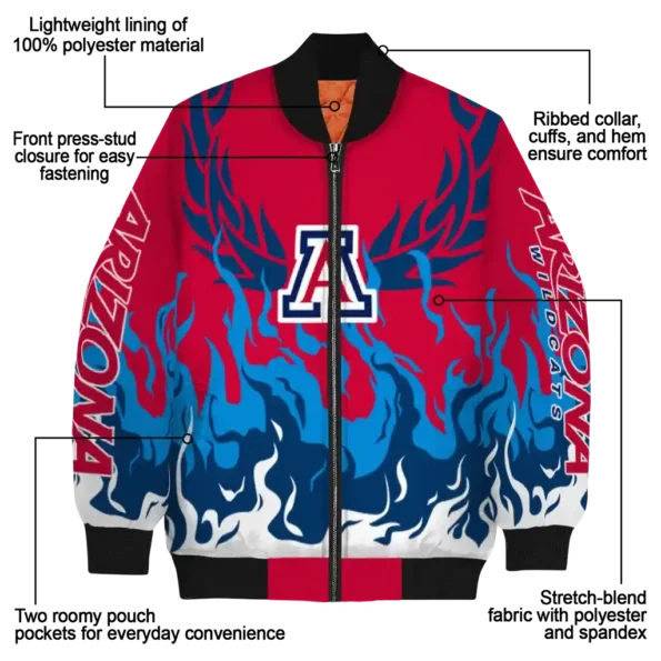 Arizona20Wildcats20NCAAZone Jacket 5 Bomber 7.webp