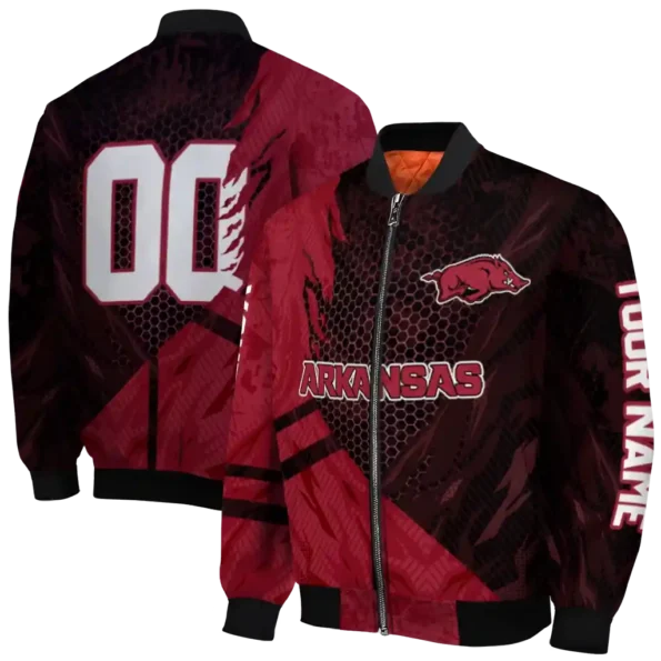 Arkansas20Razorbacks20NCAAZone Jacket 2 Bomber 5.webp