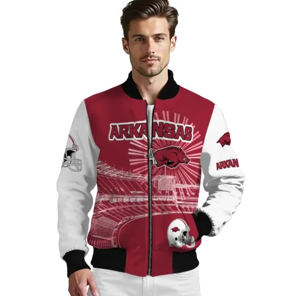 Arkansas20Razorbacks20NCAAZone Jacket 3 Bomber 12.webp