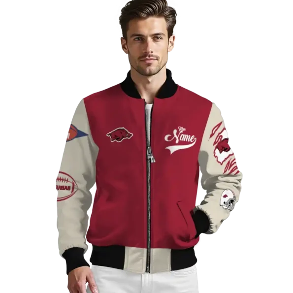 Arkansas20Razorbacks20NCAAZone Jacket 3 Bomber 2.webp