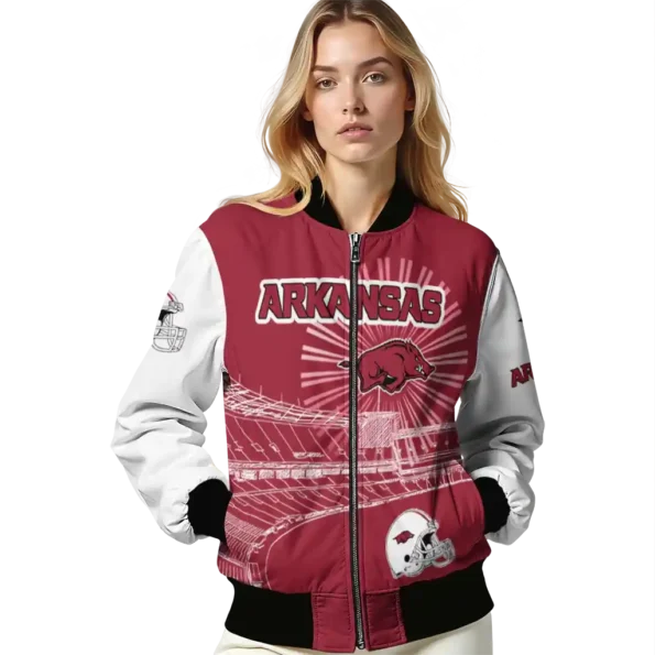 Arkansas20Razorbacks20NCAAZone Jacket 4 Bomber 12.webp