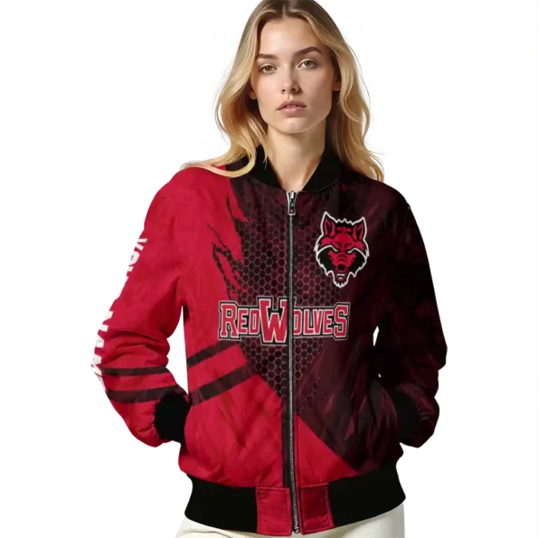 Arkansas20State20Red20Wolves20NCAAZone Jacket 4 Bomber 5.webp