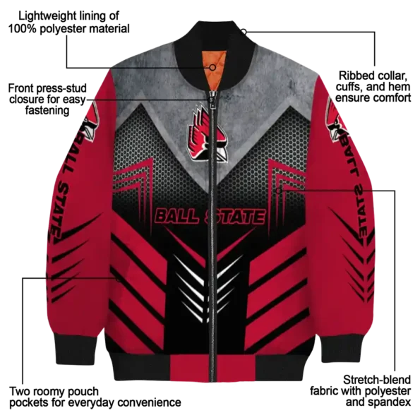 Ball20State20Cardinals20NCAAZone Jacket 5 Bomber 3.webp