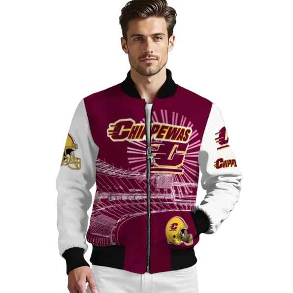 Central20Michigan20Chippewas20NCAAZone Jacket 3 Bomber 12.webp
