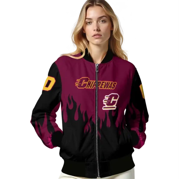 Central20Michigan20Chippewas20NCAAZone Jacket 4 Bomber.webp