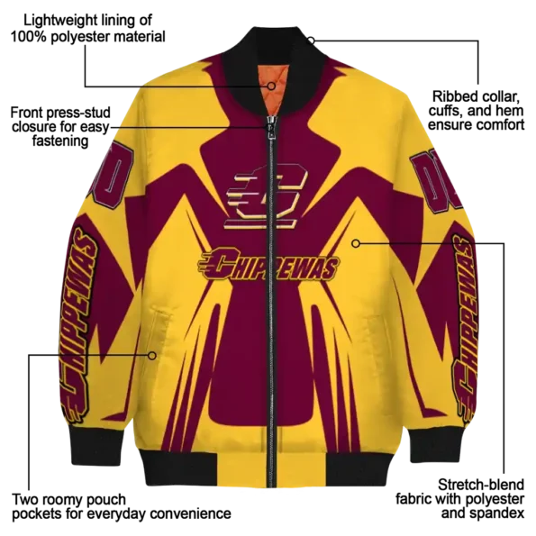 Central20Michigan20Chippewas20NCAAZone Jacket 5 Bomber 1.webp