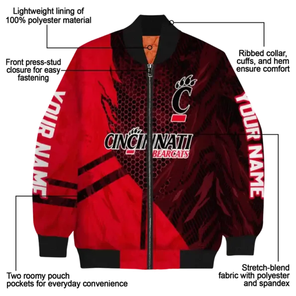 Cincinnati20Bearcats20NCAAZone Jacket 5 Bomber 5.webp