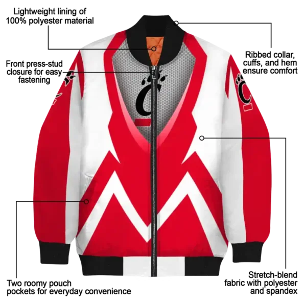 Cincinnati20Bearcats20NCAAZone Jacket 5 Bomber 8.webp