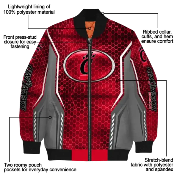 Cincinnati20Bearcats20NCAAZone Jacket 5 Bomber 9.webp