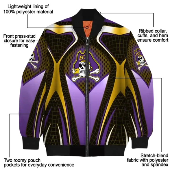 East20Carolina20Pirates20NCAAZone Jacket 5 Bomber 10.webp