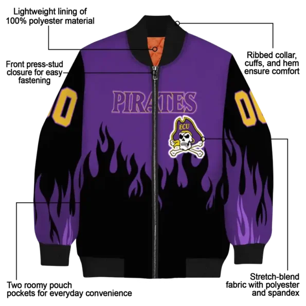 East20Carolina20Pirates20NCAAZone Jacket 5 Bomber.webp