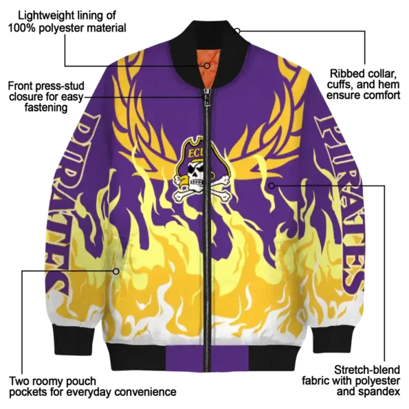 East20Carolina20Pirates20NCAAZone Jacket 5 Bomber 7.webp