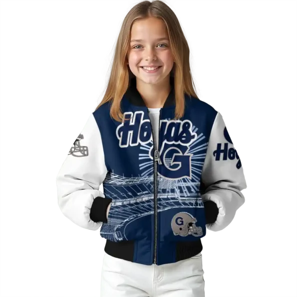 Georgetown20Hoyas20NCAAZone Jacket 7 Bomber 16.webp