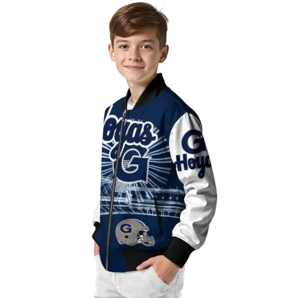 Georgetown20Hoyas20NCAAZone Jacket 8 Bomber 16.webp