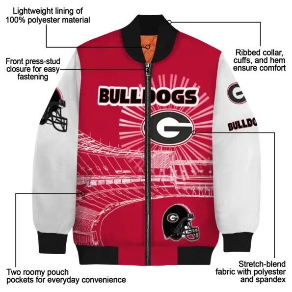 Georgia20Bulldogs20NCAAZone Jacket 5 Bomber 12.webp