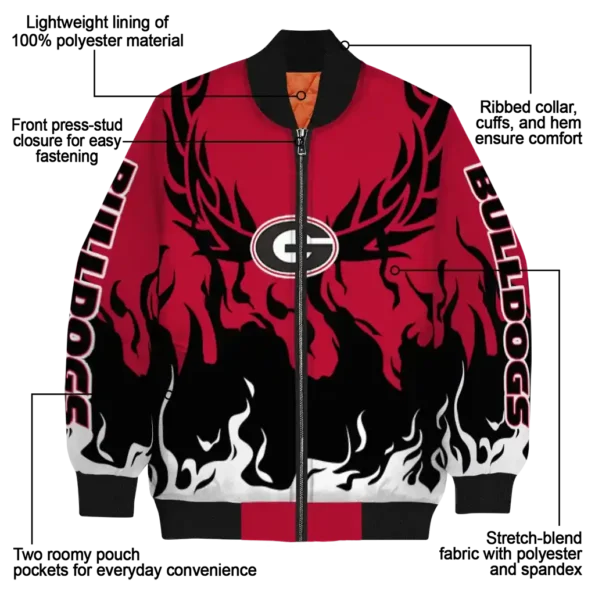 Georgia20Bulldogs20NCAAZone Jacket 5 Bomber 7.webp