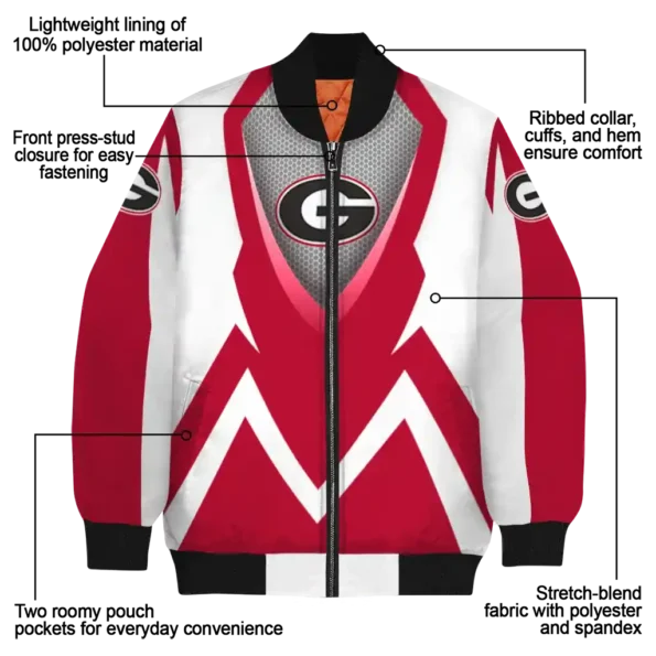 Georgia20Bulldogs20NCAAZone Jacket 5 Bomber 8.webp