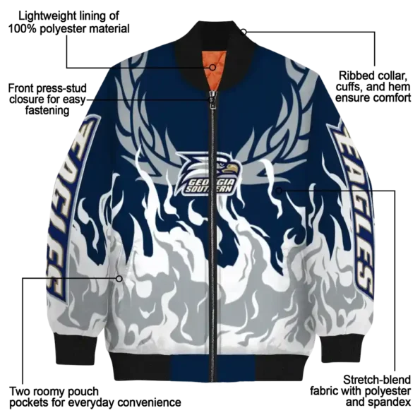 Georgia20Southern20Eagles20NCAAZone Jacket 5 Bomber 7.webp