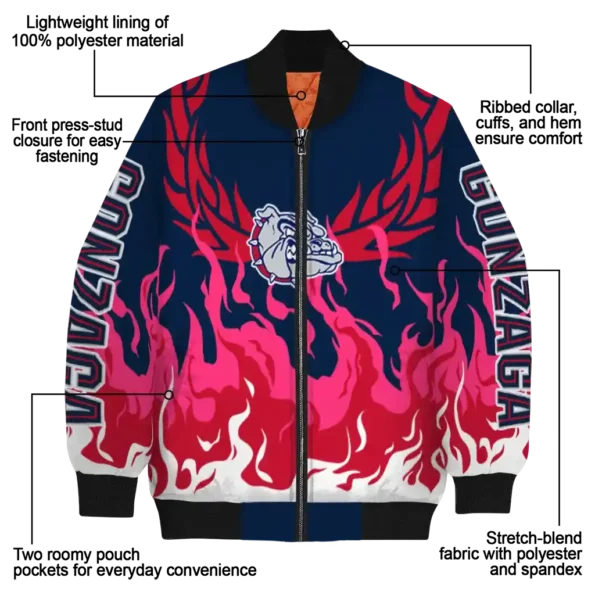 Gonzaga20Bulldogs20NCAAZone Jacket 5 Bomber 7.webp