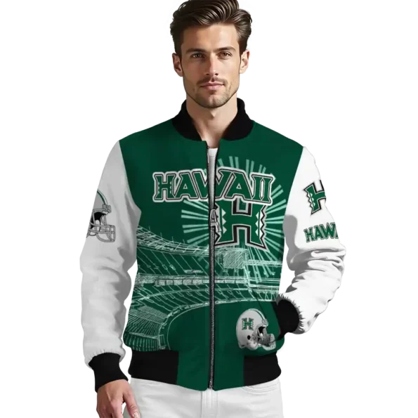 Hawaii20Rainbow20Warriors20NCAAZone Jacket 3 Bomber 12.webp
