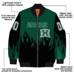 Hawaii20Rainbow20Warriors20NCAAZone Jacket 1 Bomber.webp