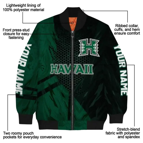 Hawaii20Rainbow20Warriors20NCAAZone Jacket 5 Bomber 5.webp