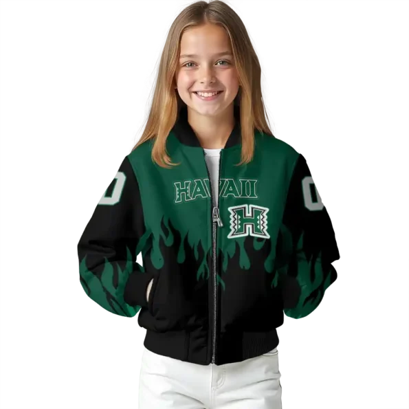 Hawaii20Rainbow20Warriors20NCAAZone Jacket 7 Bomber.webp