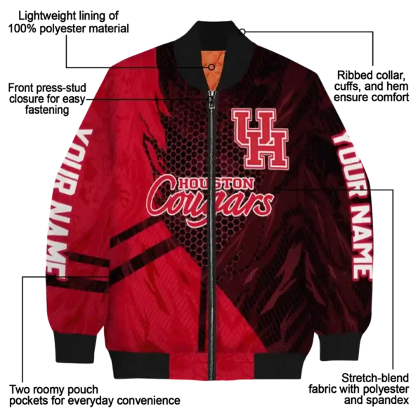 Houston20Cougars20NCAAZone Jacket 5 Bomber 5.webp