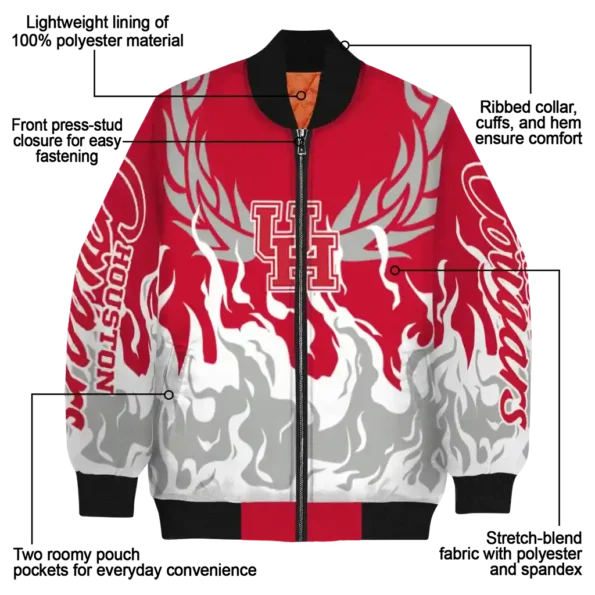 Houston20Cougars20NCAAZone Jacket 5 Bomber 7.webp