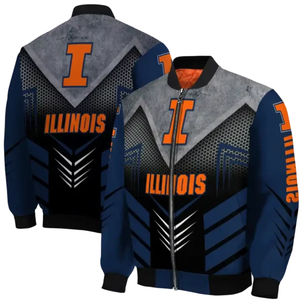 Illinois20Fighting20Illini20NCAAZone Jacket 2 Bomber 3.webp