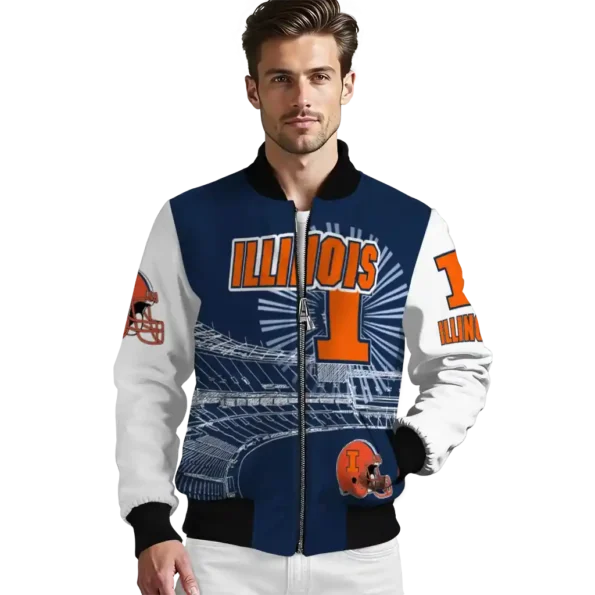 Illinois20Fighting20Illini20NCAAZone Jacket 3 Bomber 12.webp