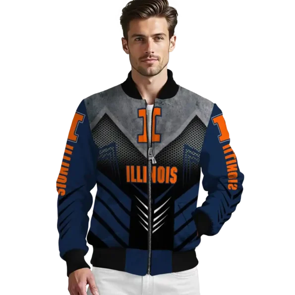Illinois20Fighting20Illini20NCAAZone Jacket 3 Bomber 3.webp