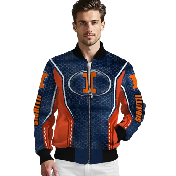 Illinois20Fighting20Illini20NCAAZone Jacket 3 Bomber 9.webp