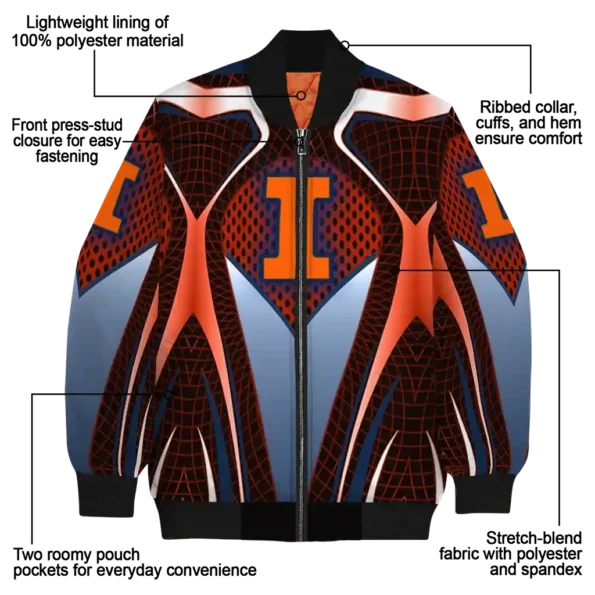 Illinois20Fighting20Illini20NCAAZone Jacket 5 Bomber 10.webp