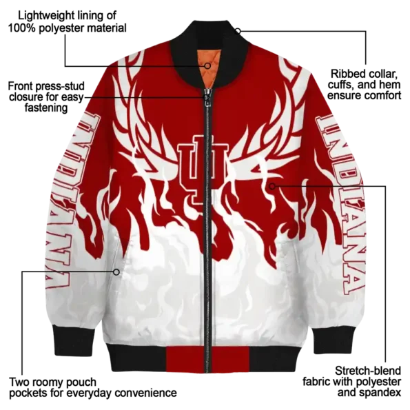 Indiana20Hoosiers20NCAAZone Jacket 5 Bomber 7.webp