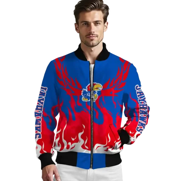 Kansas20Jayhawks20NCAAZone Jacket 3 Bomber 7.webp
