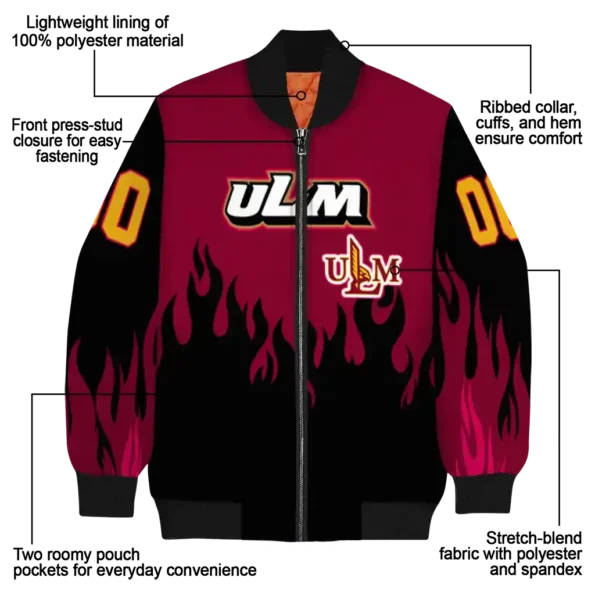 Louisiana Monroe20Warhawks20NCAAZone Jacket 5 Bomber.webp