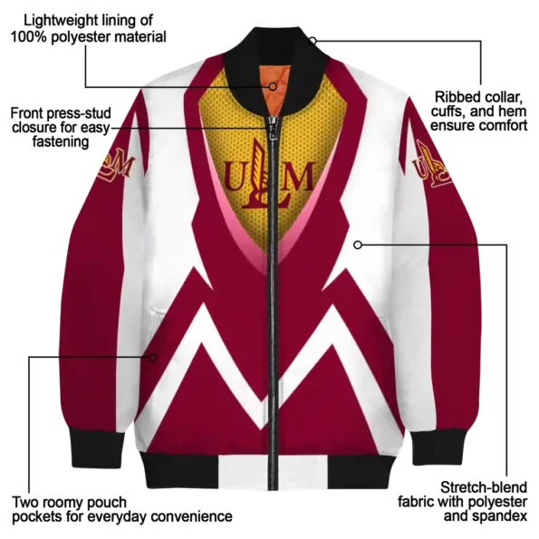 Louisiana Monroe20Warhawks20NCAAZone Jacket 5 Bomber 8.webp