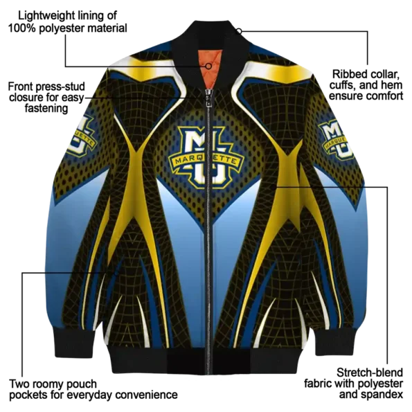 Marquette20Golden20Eagles20NCAAZone Jacket 5 Bomber 10.webp