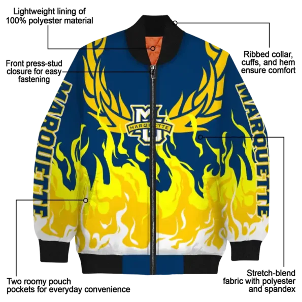 Marquette20Golden20Eagles20NCAAZone Jacket 5 Bomber 7.webp