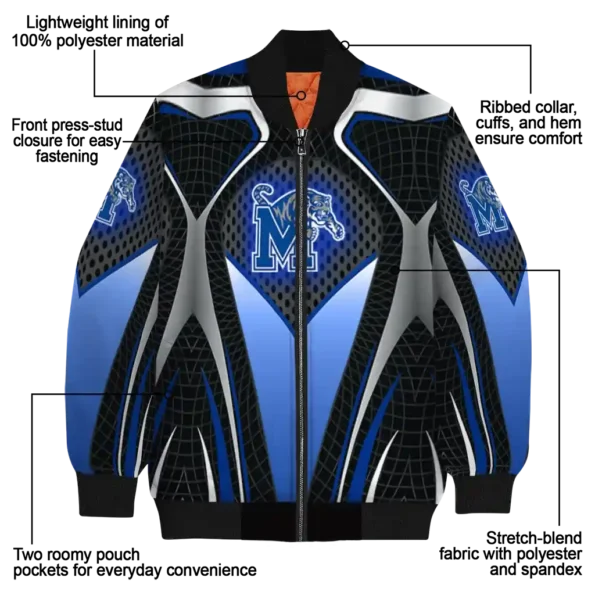 Memphis20Tigers20NCAAZone Jacket 5 Bomber 10.webp
