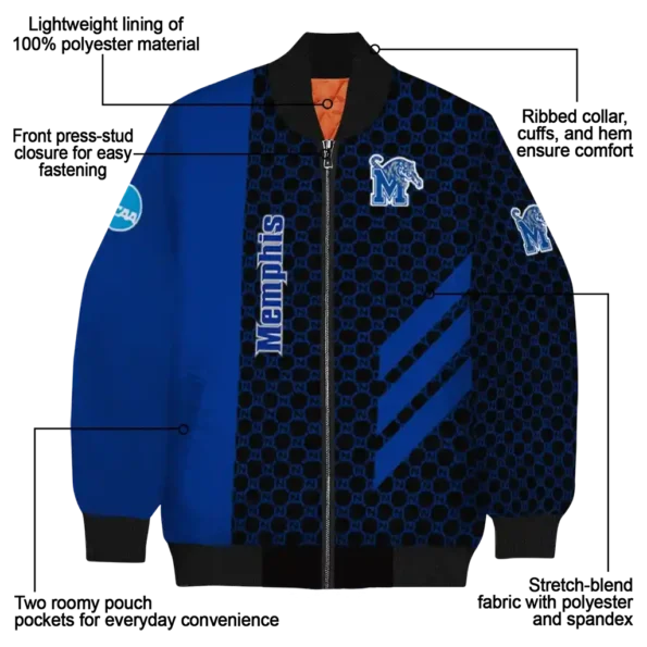 Memphis20Tigers20NCAAZone Jacket 5 Bomber 6.webp