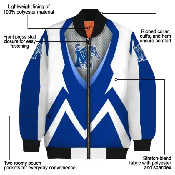 Memphis20Tigers20NCAAZone Jacket 5 Bomber 8.webp