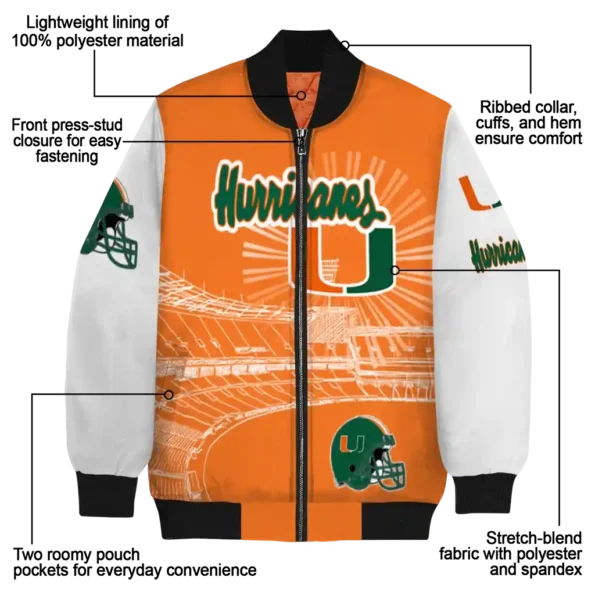 Miami20Hurricanes20NCAAZone Jacket 5 Bomber 12.webp